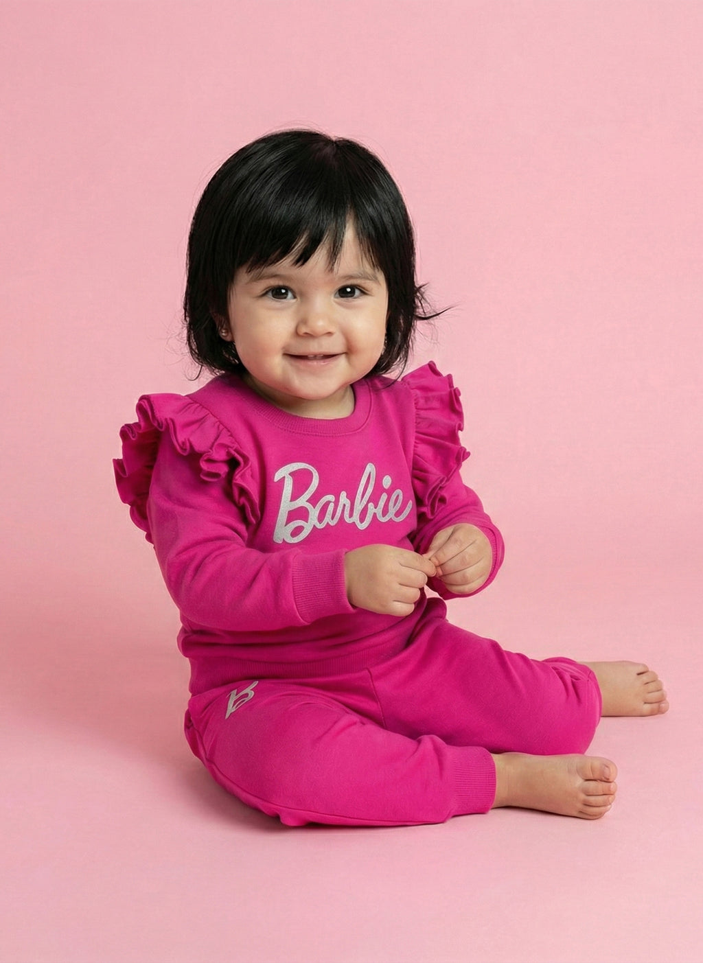 Barbie Shocking Pink Winter Outfit for Toddlers & Infants