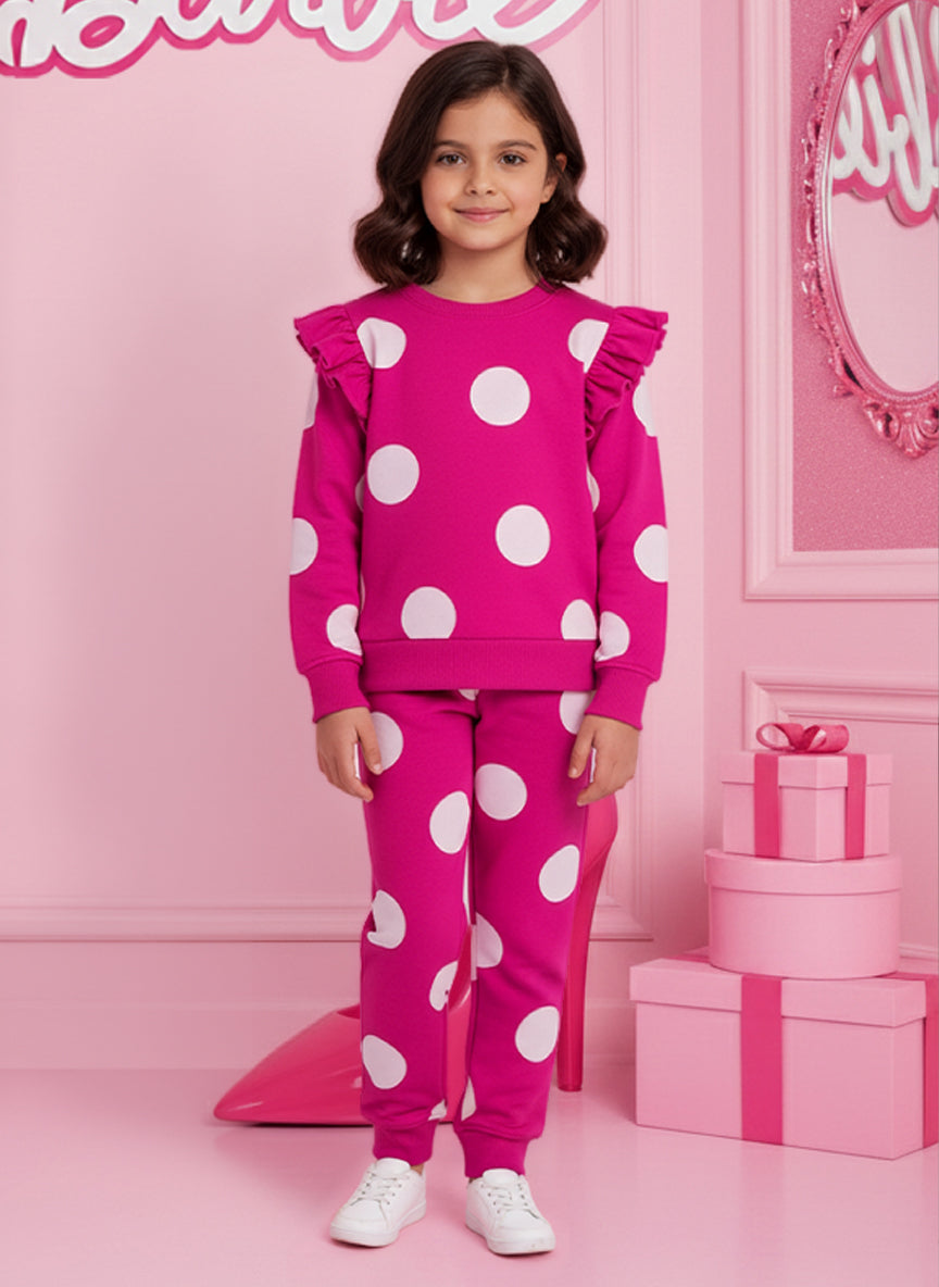 Barbie Polka Dot Winter Outfit for Girls